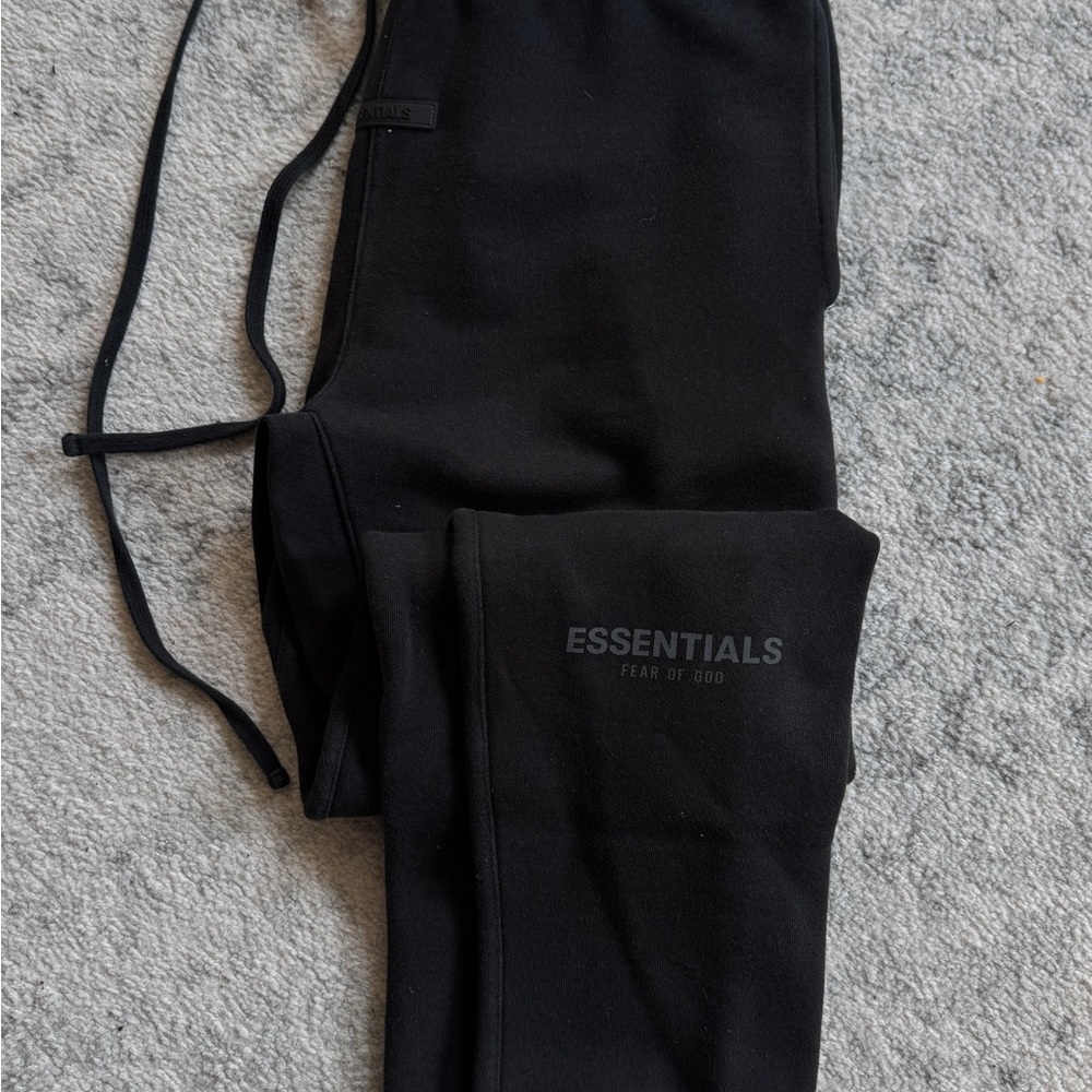 Fear of God Essentials Black Sweatpants
